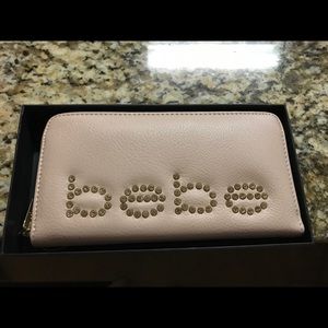 Bebe Rhinestone Wallet